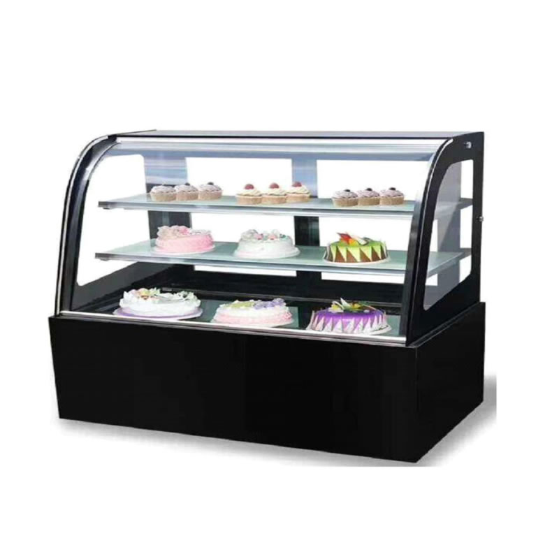 Single arc display cabinet (three layers)