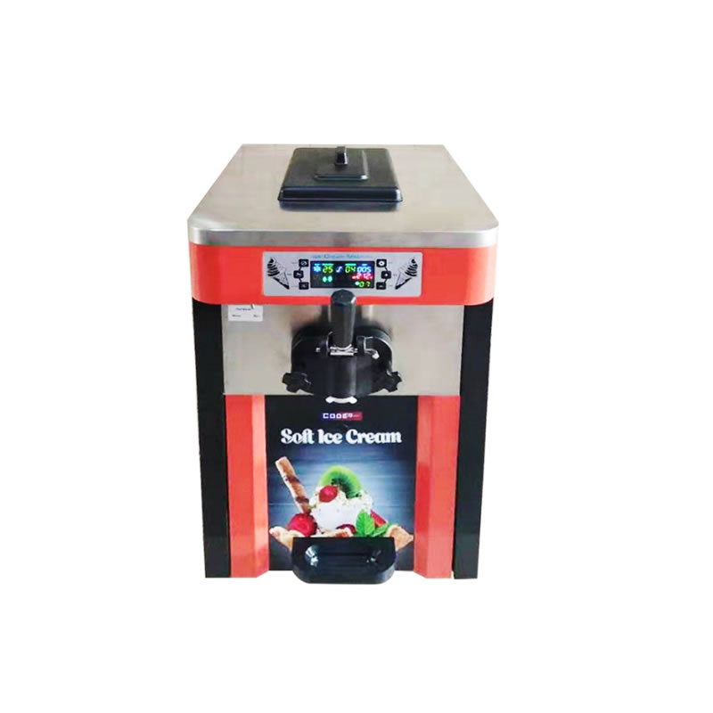 Desktop single head ice cream machine