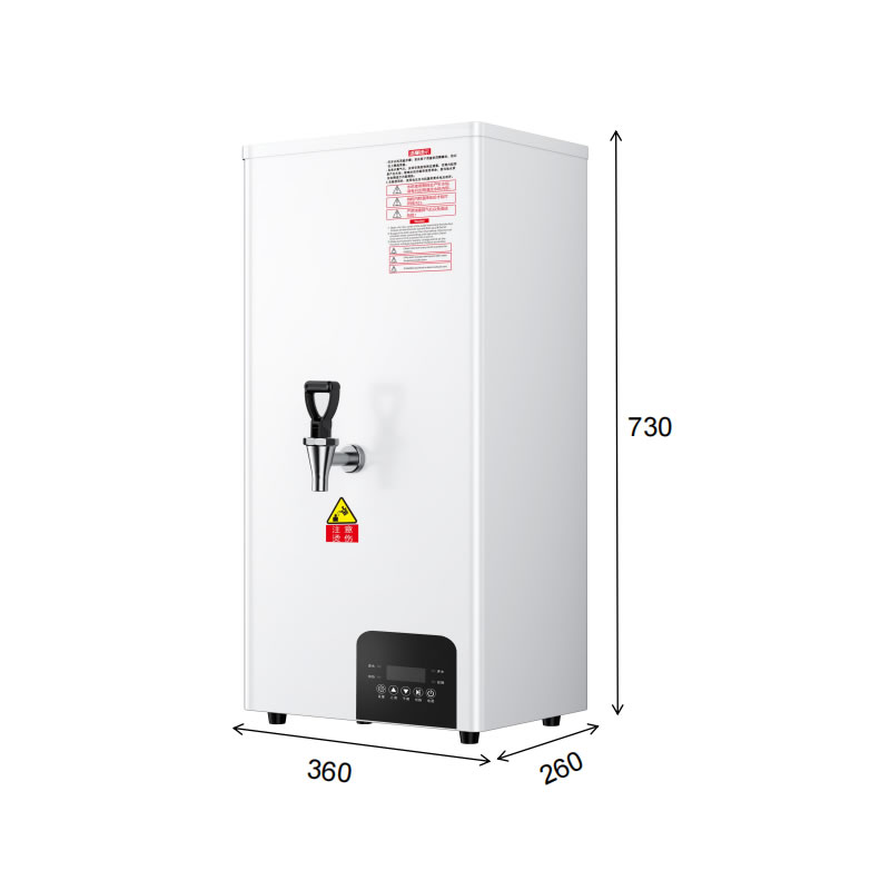 Commercial stepper fully automatic water boiler(pic4)