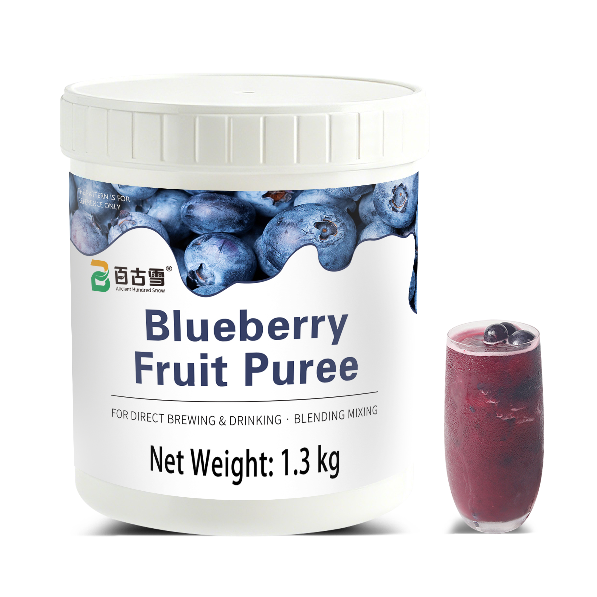 Blueberry puree