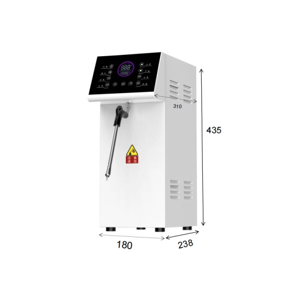 Commercial constant temperature single head steam milk frother (button type) | product image