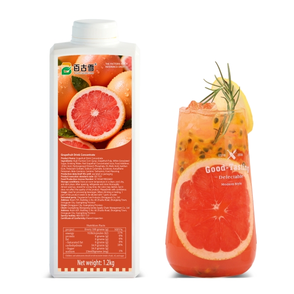 Grapefruit flavored beverage concentrate | product image
