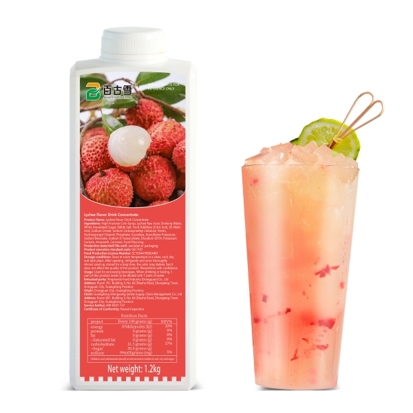 Lychee Flavored Beverage Concentrate | product image