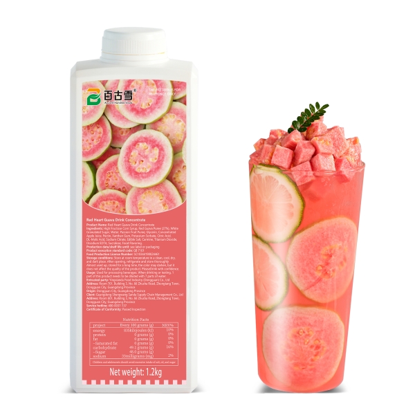 Guava flavored beverage concentrate | product image