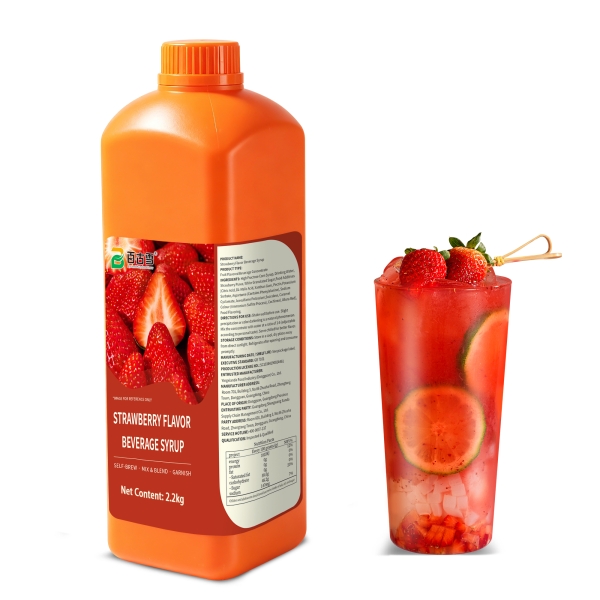 Strawberry Fruit Flavor Beverage Concentrate | product image