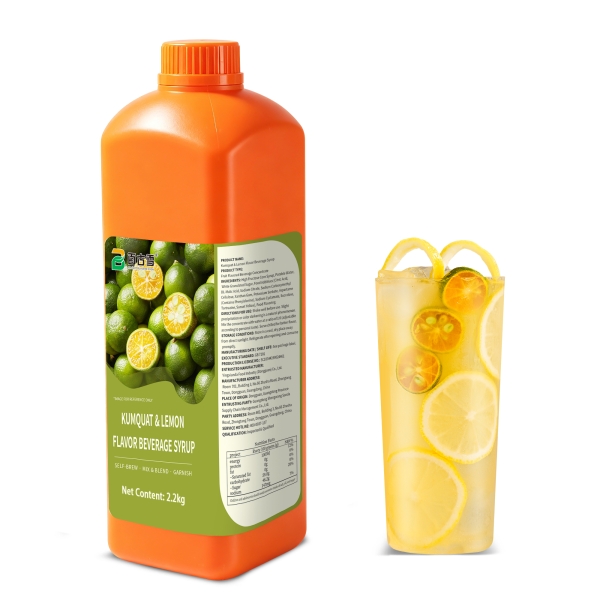 Kumquat & Lemon Flavor Beverage Concentrate | product image
