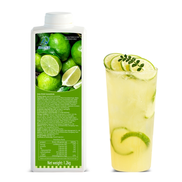 Lime Flavored Drink Concentrate | product image